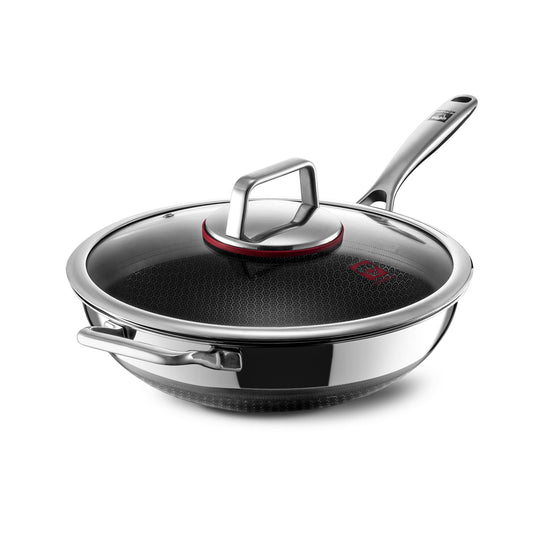 Kobachcookware 12" Hybrid Wok with Lid