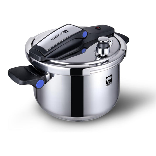 Kobachcookware 8QT Stainless Steel Pressure Cooker